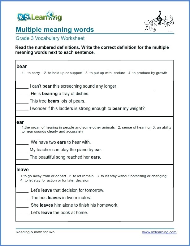 Choose Words And Phrases For Effect Worksheets