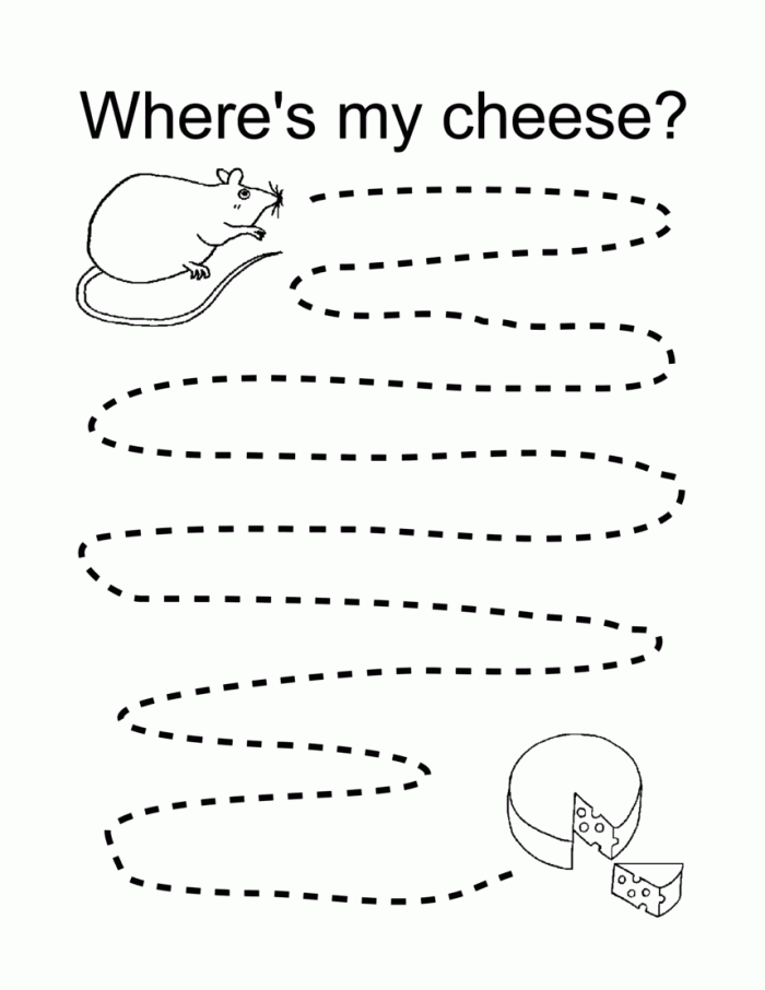 Preschool Tracing Worksheets