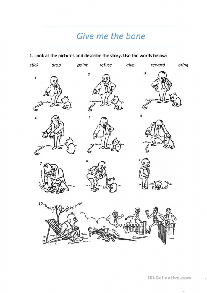 Storyboard  Practice English With The Pictures