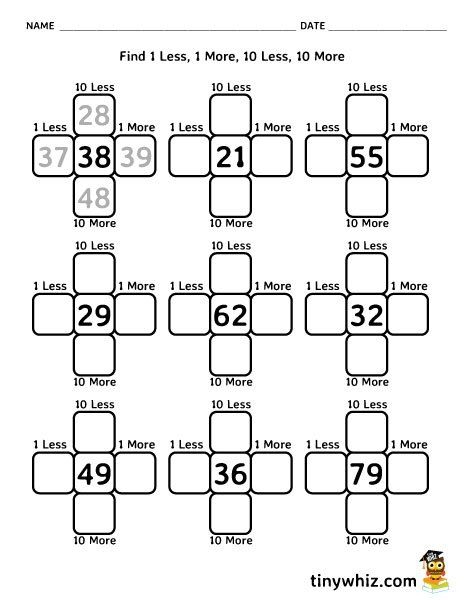 Ten Moress Worksheets Hundreds Chart One Free Printable Worksheet