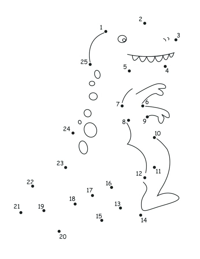 Worksheets Counting Numbers Dot Kids Learning Free Number Tracing