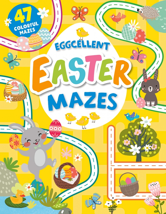 Eggcellent Easter Mazes  Colorful Mazes Clever Mazes Clever