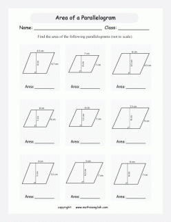 Identifying Parallelograms