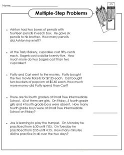 Practice Word Problem Subtraction