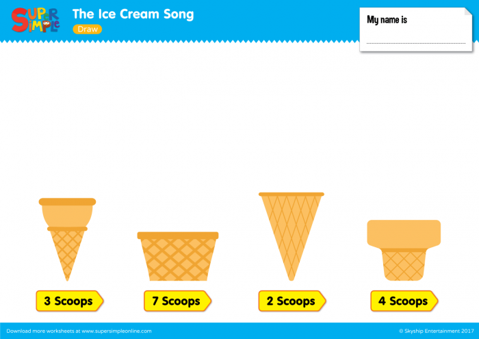 The Ice Cream Song