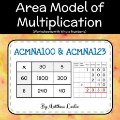 Area Models: Fraction Products 1