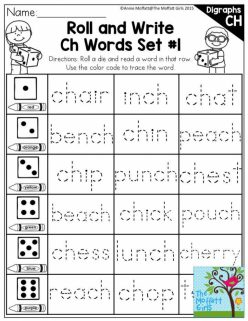 “Ch” Words: A Word Family Book