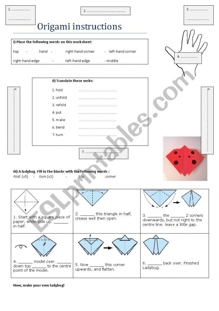 Origami Instructions