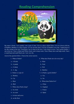 Sort The Story: Amanda And The Panda