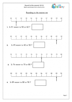 Rounding To The Nearest 10