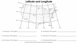 Latitude And Longitude Of Cities