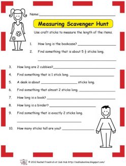 Measuring Scavenger Hunt