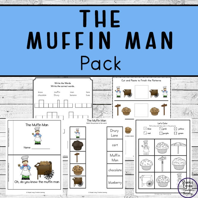 The Muffin Man Printable Pack