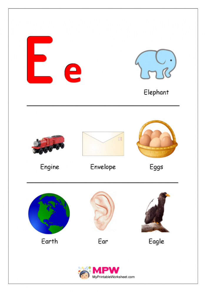 Things That Start With E
