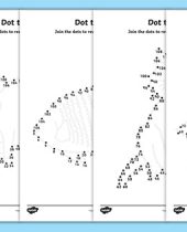 Counting In S Dot To Dot Sheets Animals